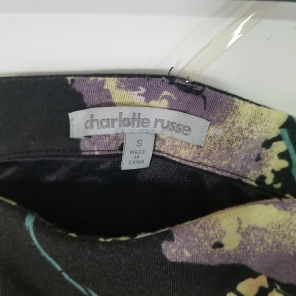 𝅺CHARLOTTE Russe small floral strapless dress - Picture 4 of 6